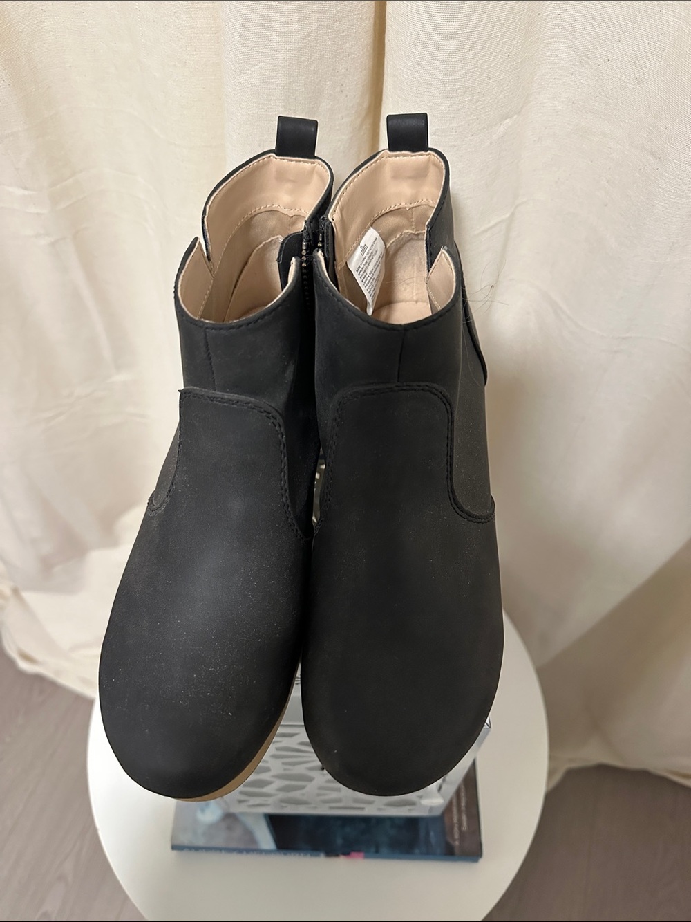 Old Navy Black Ankle Booties
